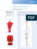 Hidrante de Columna (Une en 14384) - Hermes DN 100