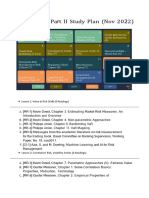 FRM Exam Part II Study Plan