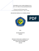 LAPORAN PENDAHULUAN DAN ASUHAN KEPERAWATAN FRAKTUR GENU (RSKK Seruni)