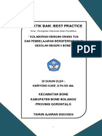 Best Pratice SDN 3 Bone Prov - Gorontalo