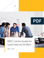 Btec Centre Guide For The Lead Internal Verifier