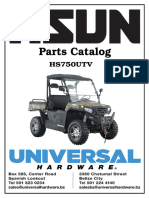 HS750UTV Parts Catalogue