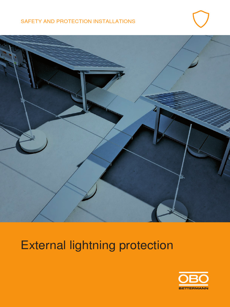 OBO External Lightning Protection Guide | PDF | Logistics | Infrastructure