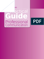 A Practical Guide To Professional Communication