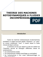 Théorie Des Machines Rotodynamiques - 1