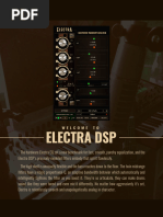 USER MANUAL - Electra DSP