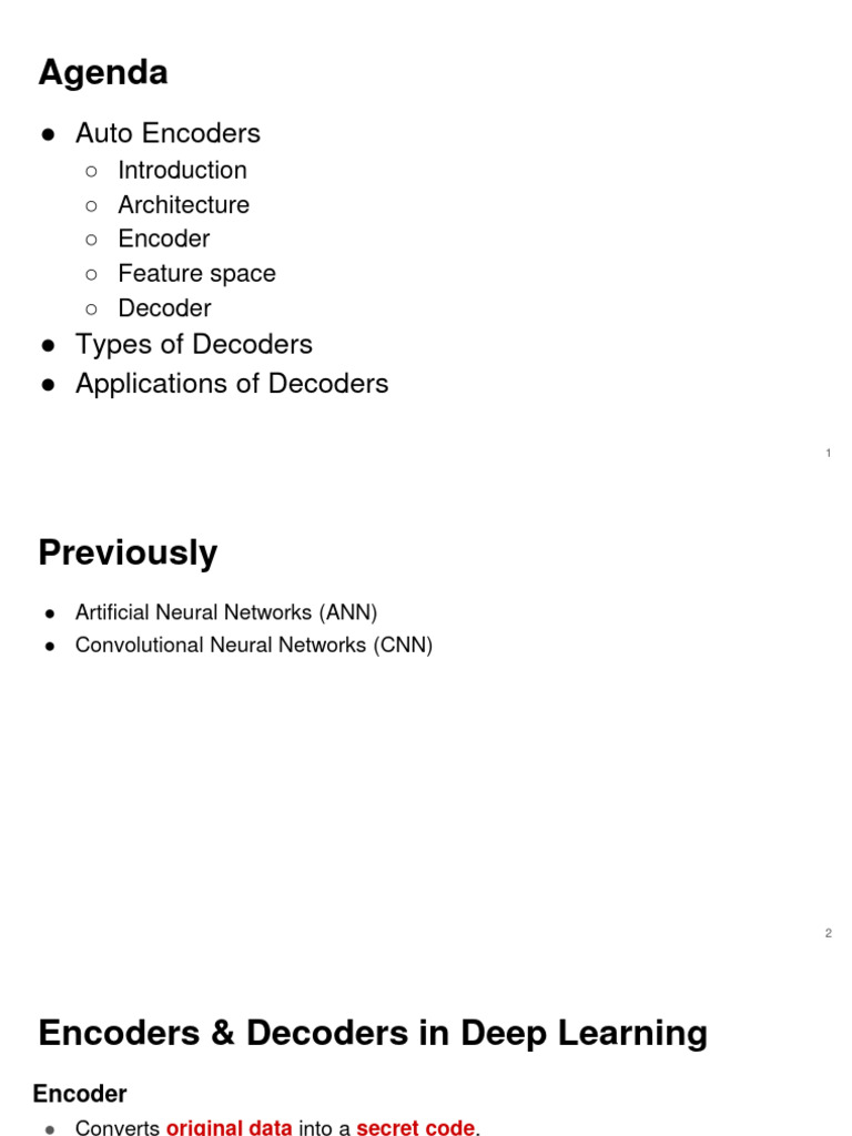 AutoEncoders | PDF | Data Compression | Cybernetics