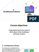 Chapitre 1 Architecture Architecture Drivers