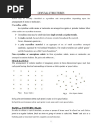 UNIT-II-Crystallography