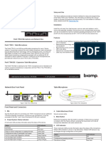 Parle TTM-X Mic Operation Installation Guide Aug19