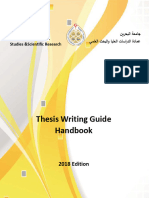 Thesis Writing Guide Final - Final
