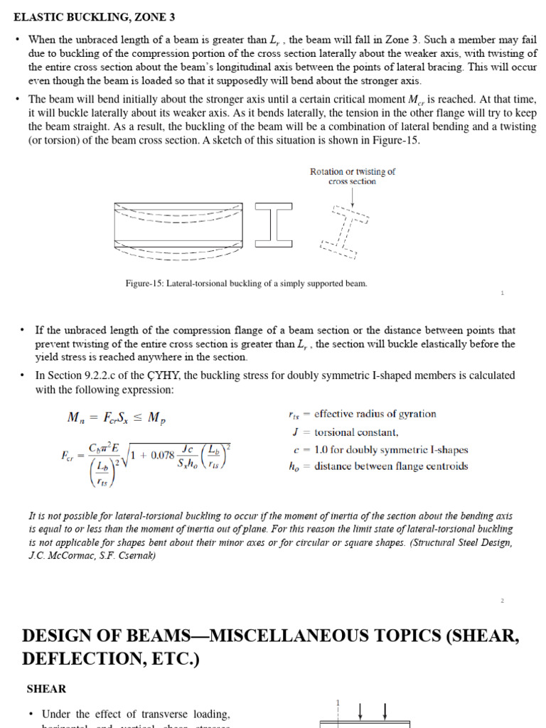 Beams 3 Pdf Beam Structure Buckling
