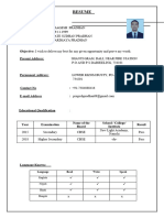 Resume Format 16