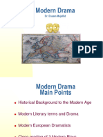 Modern Drama Slides
