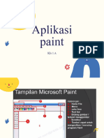 Aplikasi Paint Materi KLS 1A Komputer