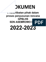 F. Keterlibatan Pihak Dalam Proses Penyusunan Rencana GPBLHS