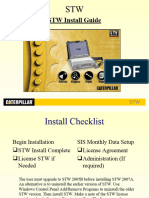 STW 2007A Installation Guide