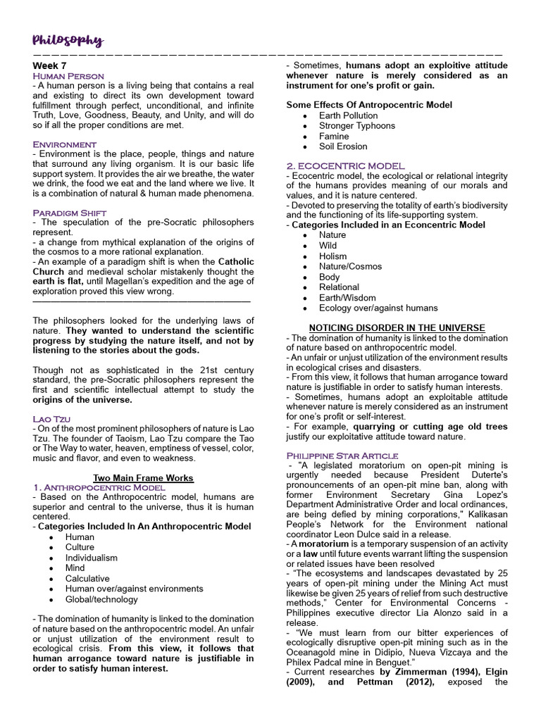 Grade 12 Philosophy Reviewer 2nd Semester Pdf Reason Thomas Aquinas