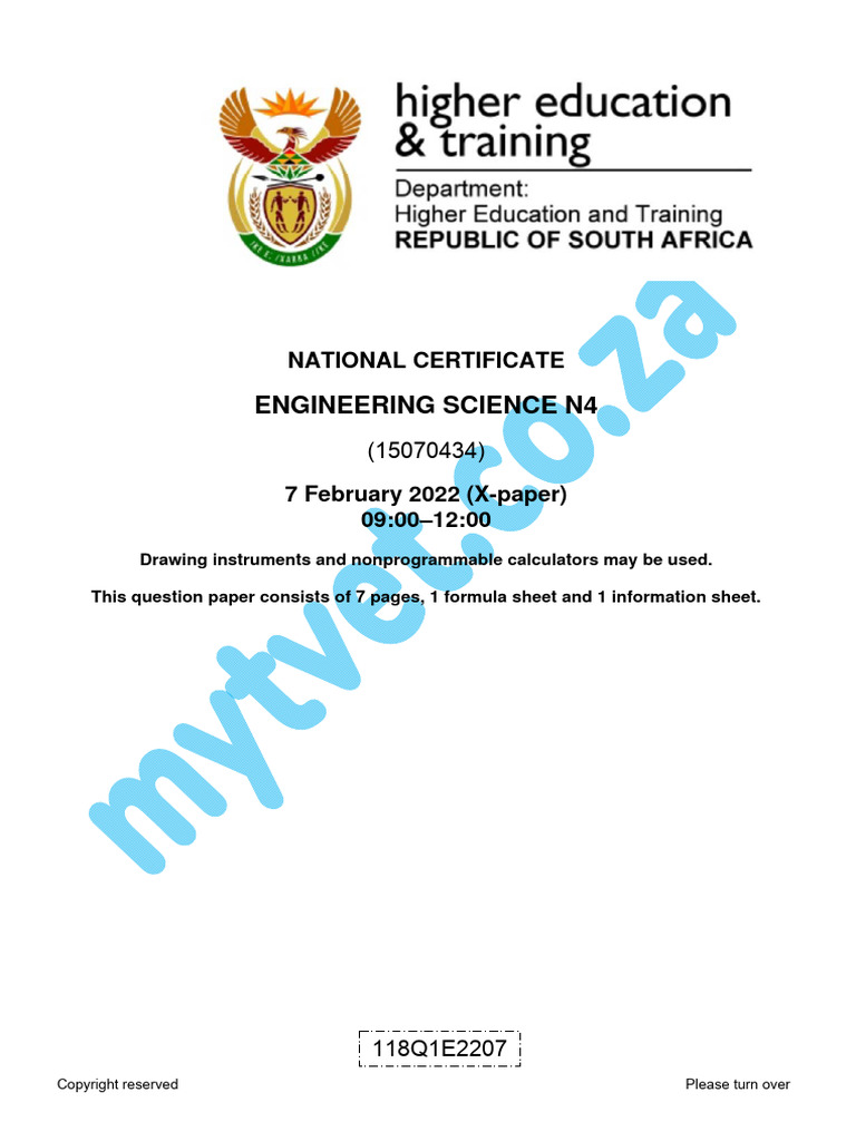 ENGINEERING SCIENCE N4 STUDY GUIDE 2022 visual data 5