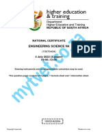 N4 Engineering Science August 2021 | PDF | Physical Quantities | Materials