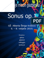 Programska Knjizica Sonus Op.1