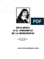 Descartes I El Naixement de La Modernitat 2017