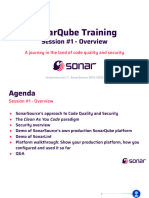 SonarQube Training - Overview Session