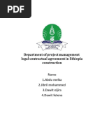 Constructual Agreement in Ethiopia