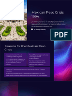 Mexican Peso Crisis 1994