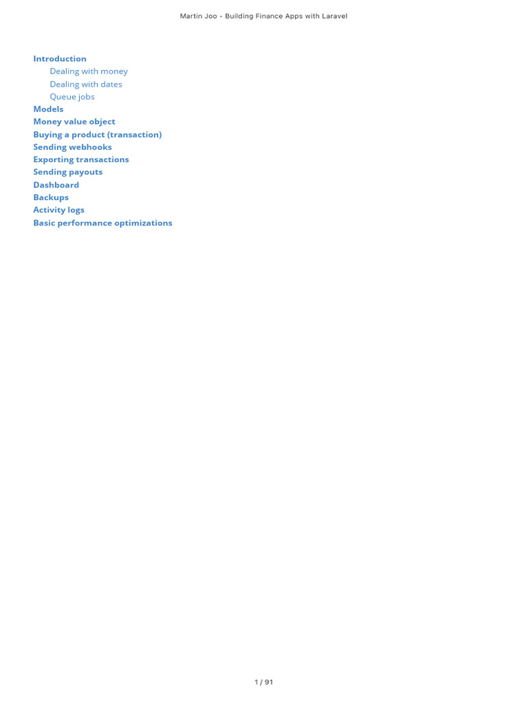 Sozdanie finansovyh prilozheniy s ispolzovaniem laravel 1 pdf