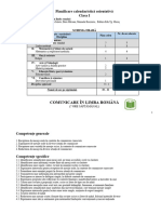 Planificare Calendaristica Manual CLR Clasa I Editura EDU 2023-2024