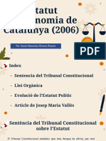 Estatut D'autonomia de Catalunya 2006