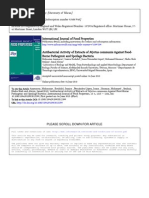 Download Antibacterial Activity of Extracts of Myrtus Communis Against Food by h114296g SN70443510 doc pdf