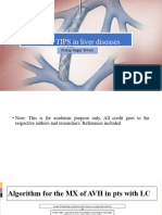 Role of Tips in Liver Disease