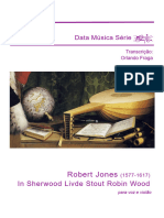 Robert Jones: in Sherwood Livde Stout Robin Hood, para Voz e Violão