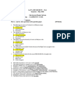 ESSF0074 Law N Society Test May 2022