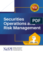 NISM Series VII Securities Operations and Risk Management Workbook January 2020