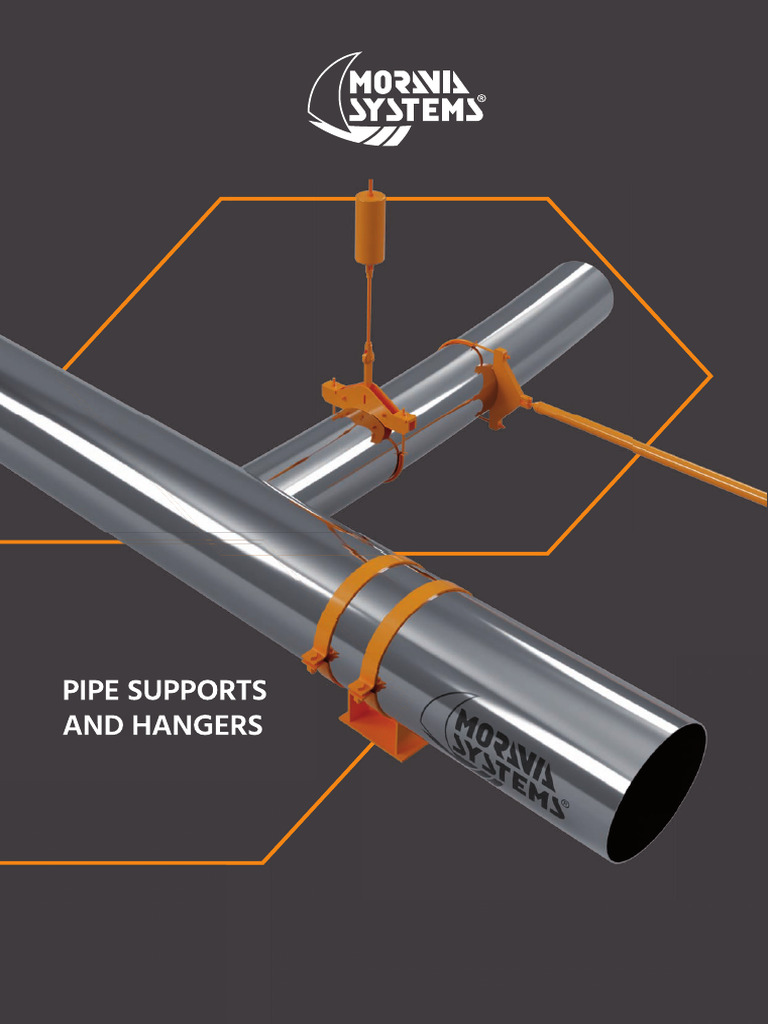 Pipe Supports and Hangers (1) | PDF | Pipe (Fluid Conveyance) | Friction