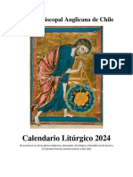 Calendario Litúrgico 2024 IEACh