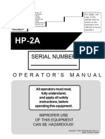 HP2000 Crane OM