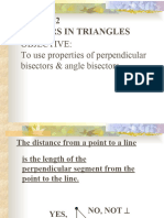 Lesson 5 - 2 Bisectors of Triangles