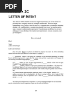 Phase II M&A Process Letter Template | PDF