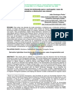 Hibridismo Derivacional Do Kimbundu para o Português: Caso Do Aumentativo e Diminutivo Nos Nomes