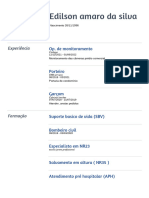 Edilson Amaro Da Silva: Op. de Monitoramento