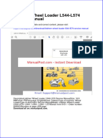 Liebherr Wheel Loader l544 l574 Service Manual