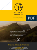 Intention Alliance Pitch Deck