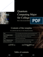 Quantum Computing Major For College