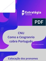 ALUNO (14-12) CNU - Como A Cesgranrio Cobra Português