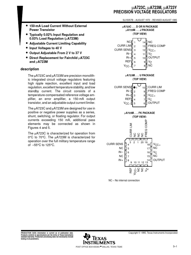 Regolatore Di Tensione Ua723cn 5 Pezzi UA723CN Texas Instruments - Sostituisce Direttamente LM723CN, Con Prese Incluse Regolatore Voltaggio UA723 Con Socket - Foto 6