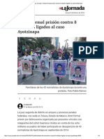 La Jornada - Dictan Formal Prisión Contra 8 Militares Ligados Al Caso Ayotzinapa
